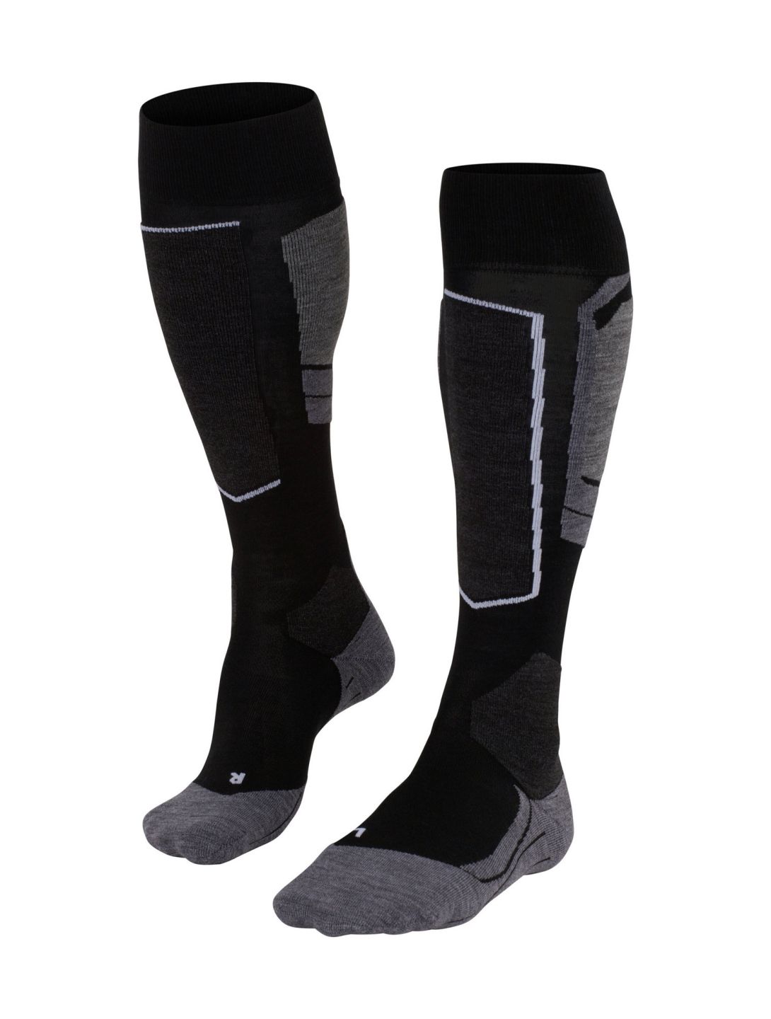 Falke, SK4 Advanced ski socks women Black Mix black, grey 