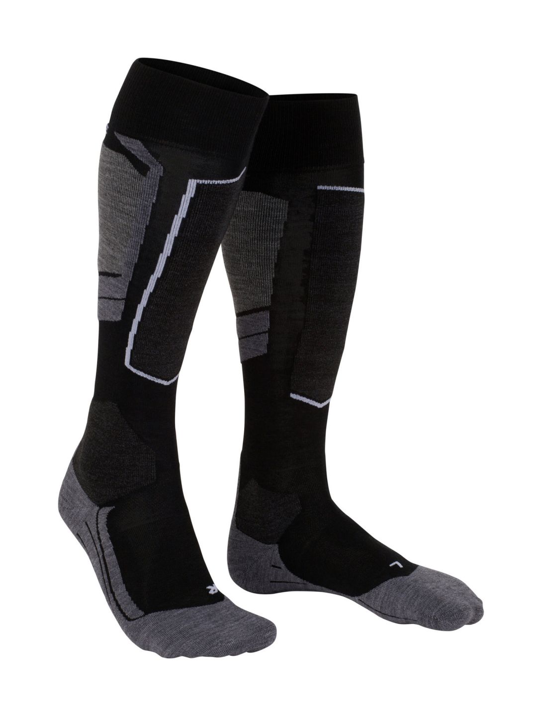 Falke, SK4 Advanced ski socks women Black Mix black, grey 