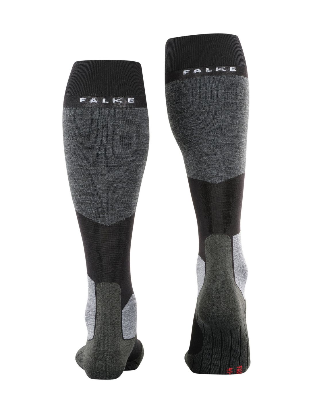 Falke, SK6 Pro ski socks women Black Mix black, grey 