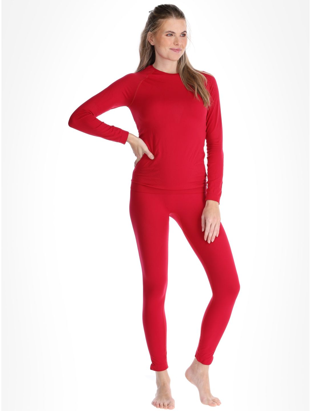 Falke, Longsleeved Shirt thermal shirt women Red red 