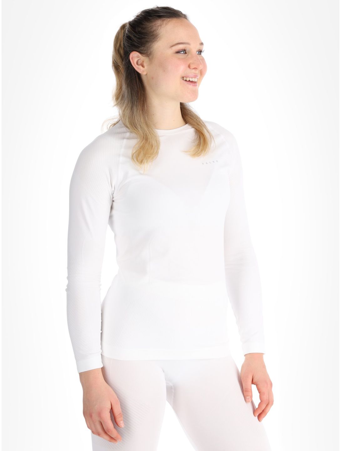 Falke, Longsleeved Shirt thermal shirt women White white 