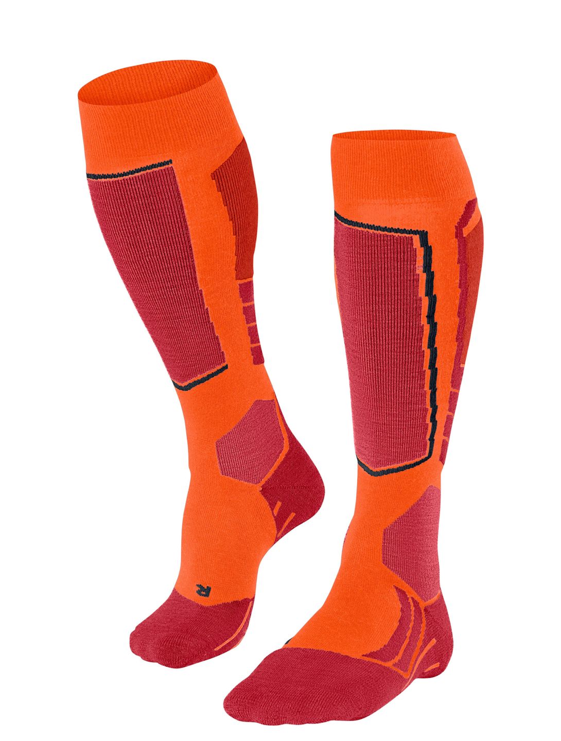 Falke, SK2 Intermediate ski socks men Flash Orange orange 