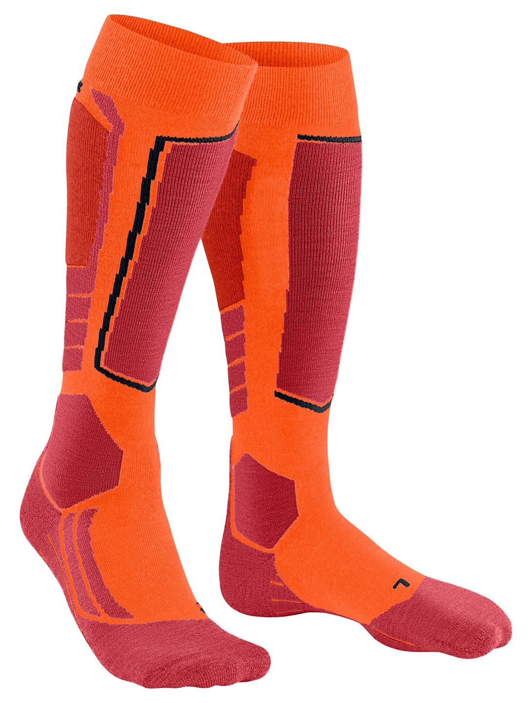 Falke, SK2 Intermediate ski socks men Flash Orange orange 