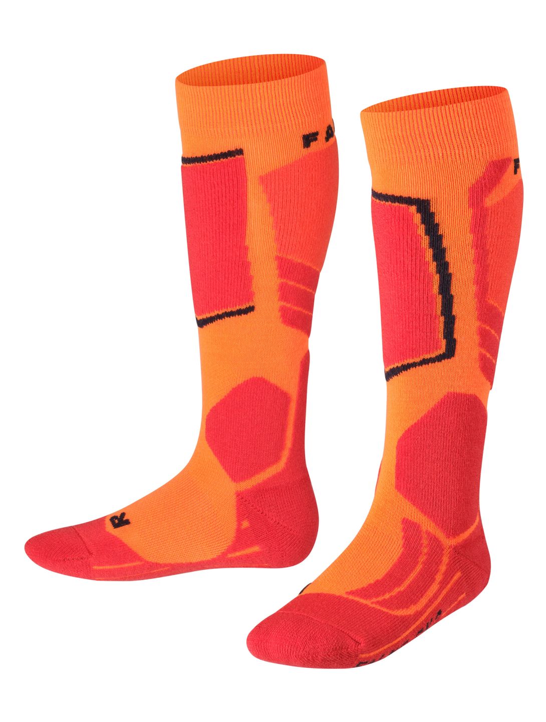 Falke, SK2 Intermediate ski socks kids Flash Orange orange, red 