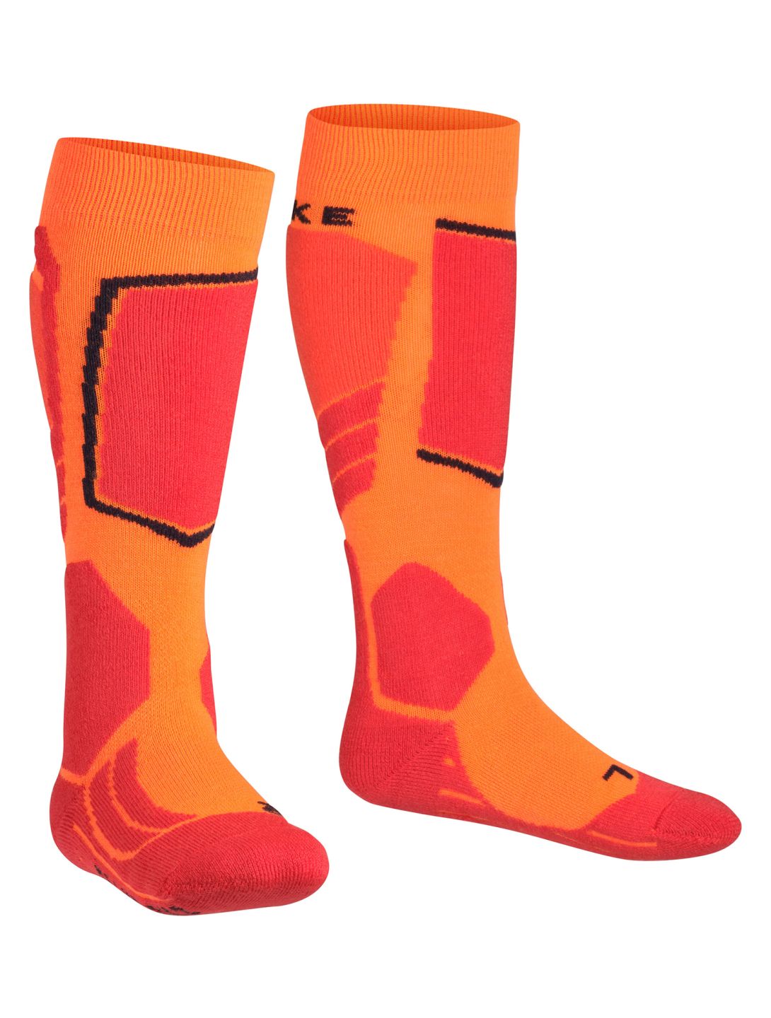 Falke, SK2 Intermediate ski socks kids Flash Orange orange, red 