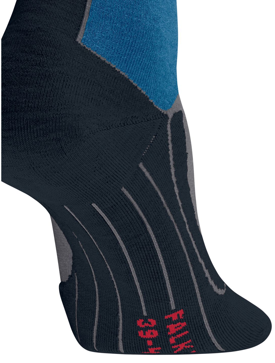 Falke, SK4 Advanced ski socks men M. Grey Melange blue 