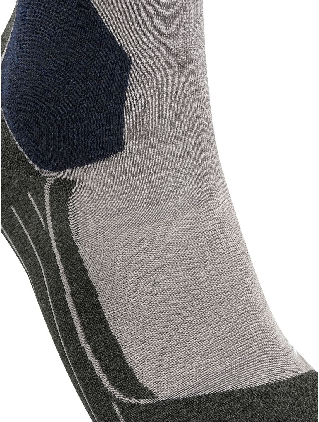 Falke, SK6 Pro ski socks men M. Grey Melange grey 