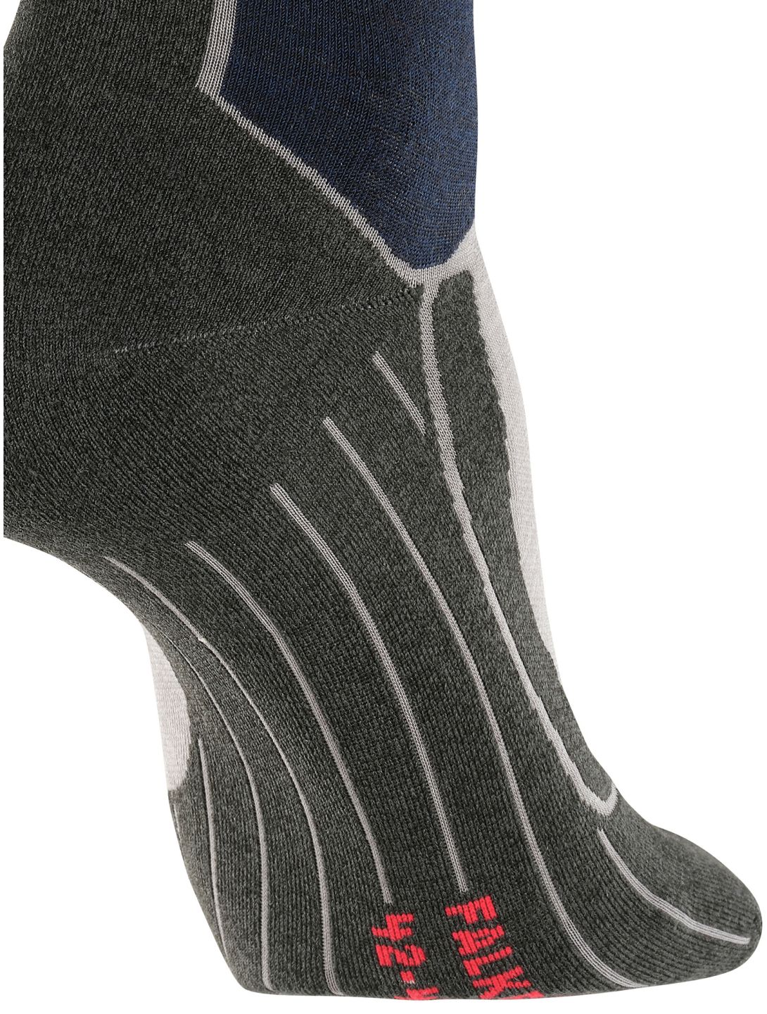 Falke, SK6 Pro ski socks men M. Grey Melange grey 