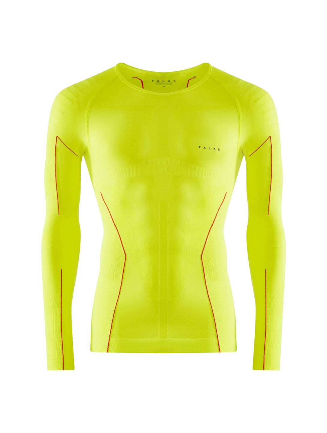 Falke, Longsl. T M thermal shirt men bright yellow 