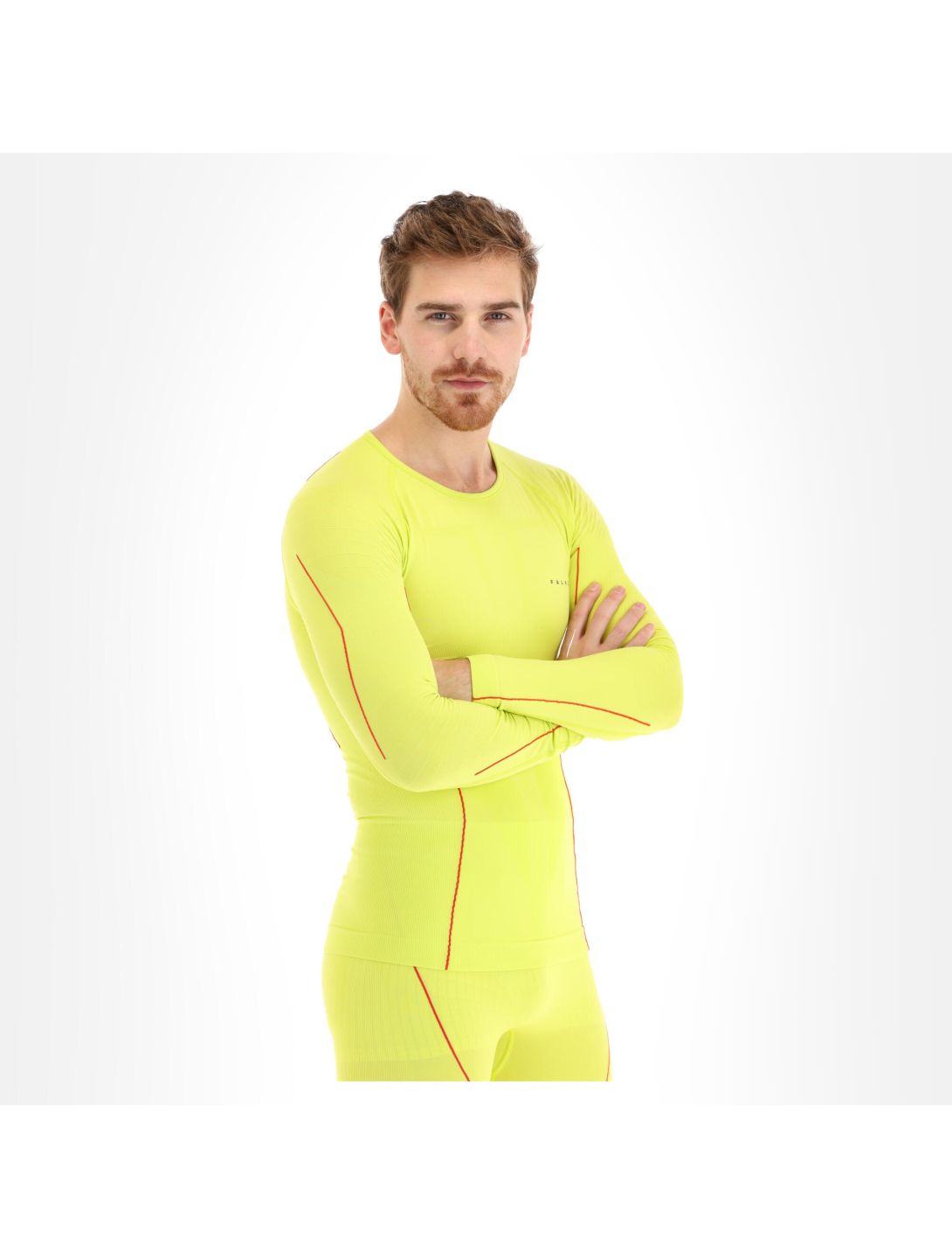 Falke, Longsl. T M thermal shirt men bright yellow 