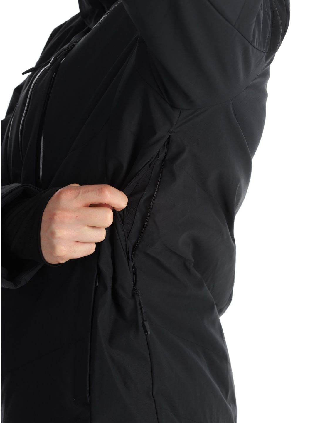 Fischer, Anniversary ski jacket men Black black 