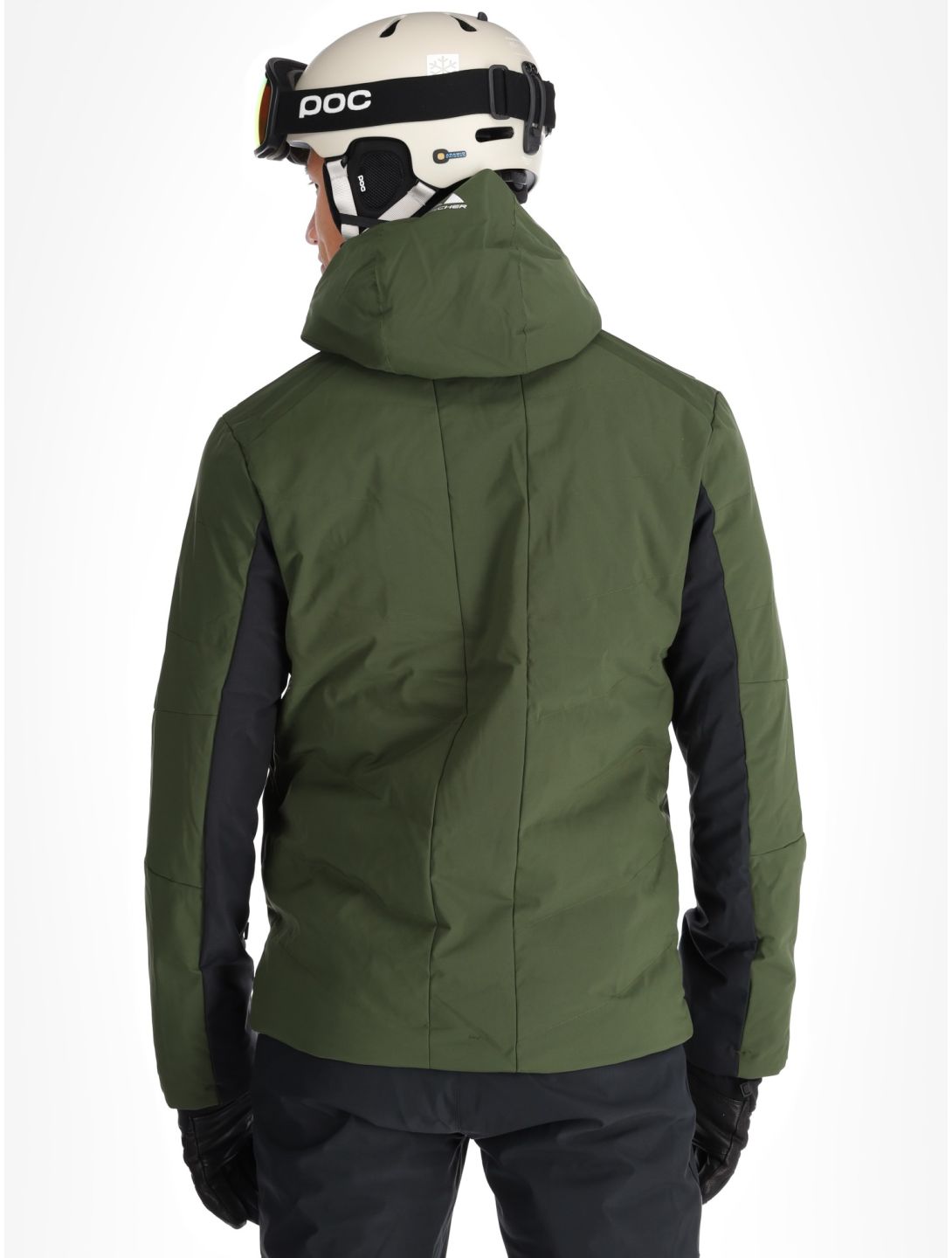 Fischer, Anniversary ski jacket men R.Green-R.Green-Black 