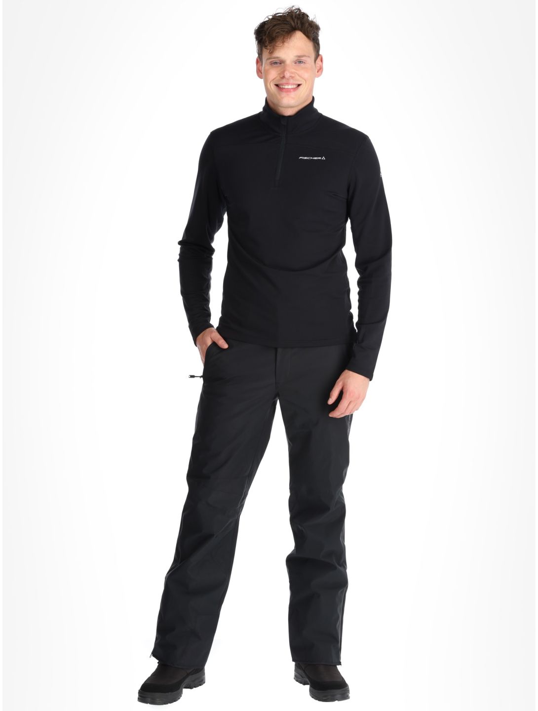 Fischer, Base Pro pullover men Black black 