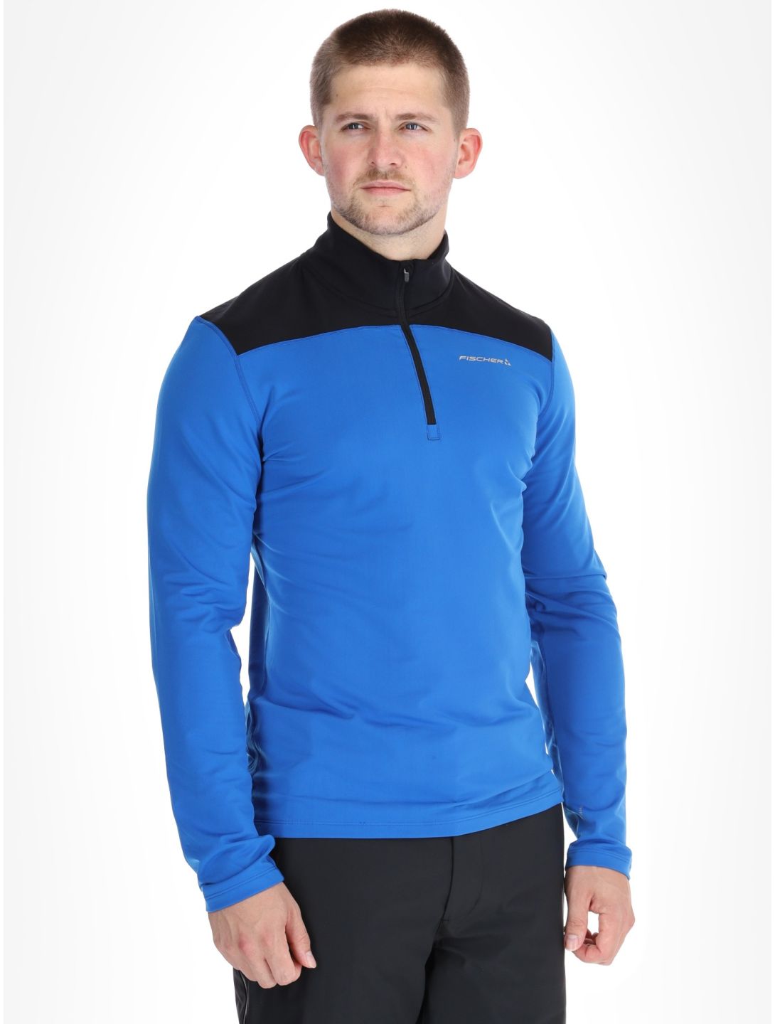 Fischer, Base Pro pullover men O.Blue-O.Blue-Black 