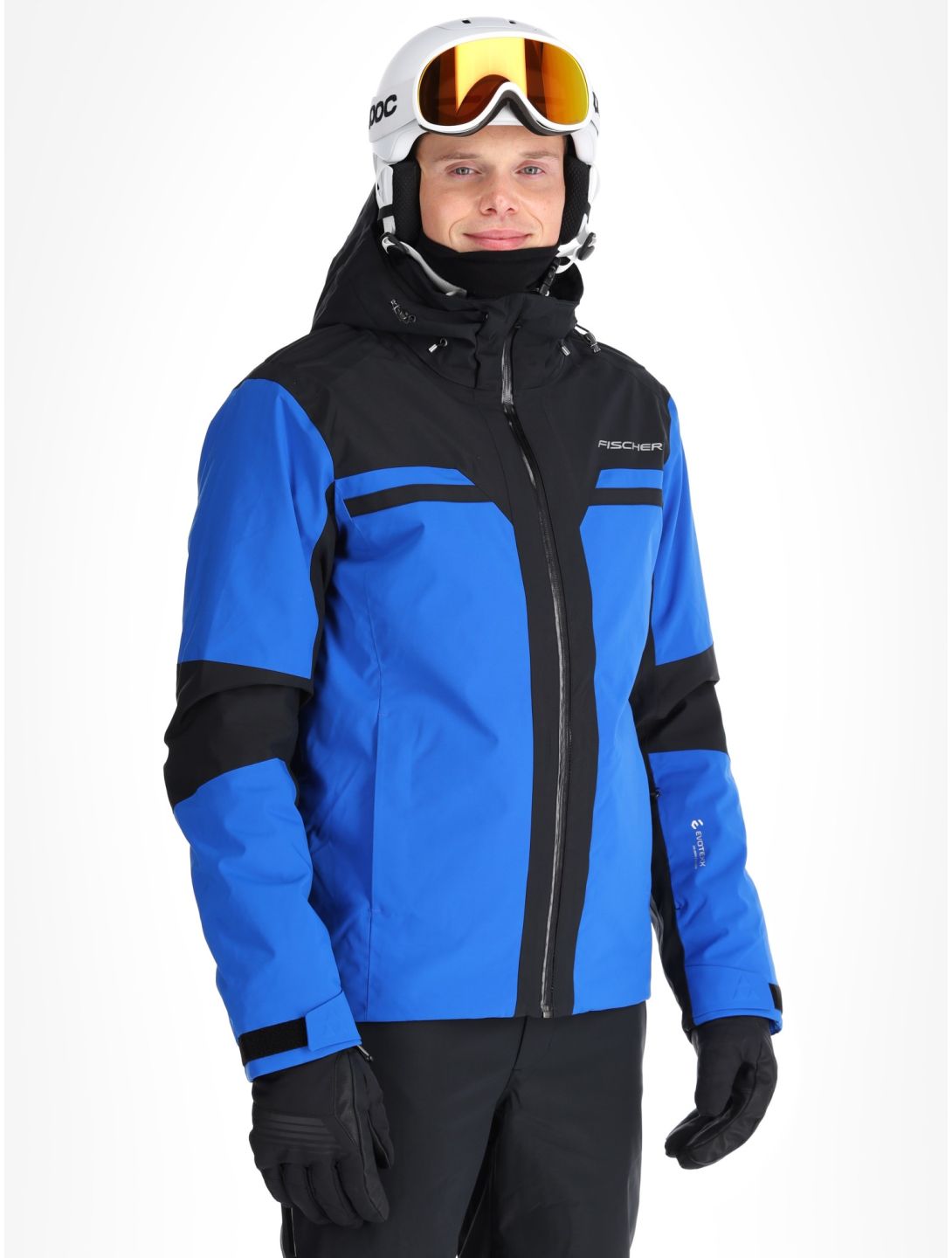 Fischer, Cascade ski jacket men O.Blue-O.Blue-Black 