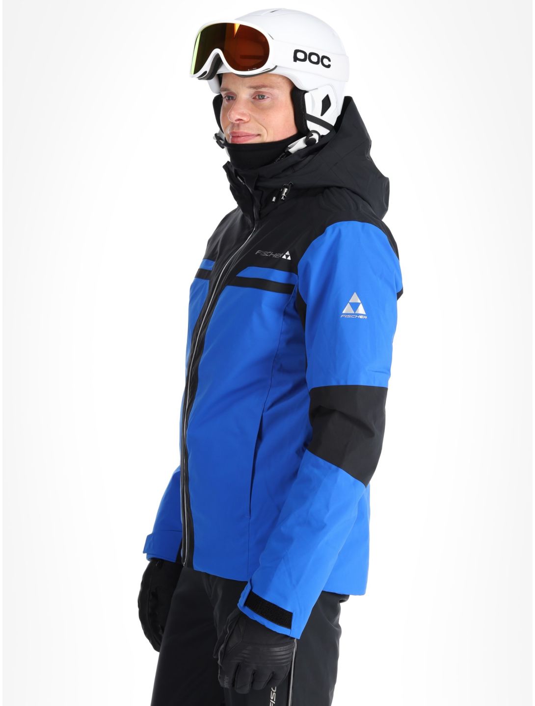 Fischer, Cascade ski jacket men O.Blue-O.Blue-Black 