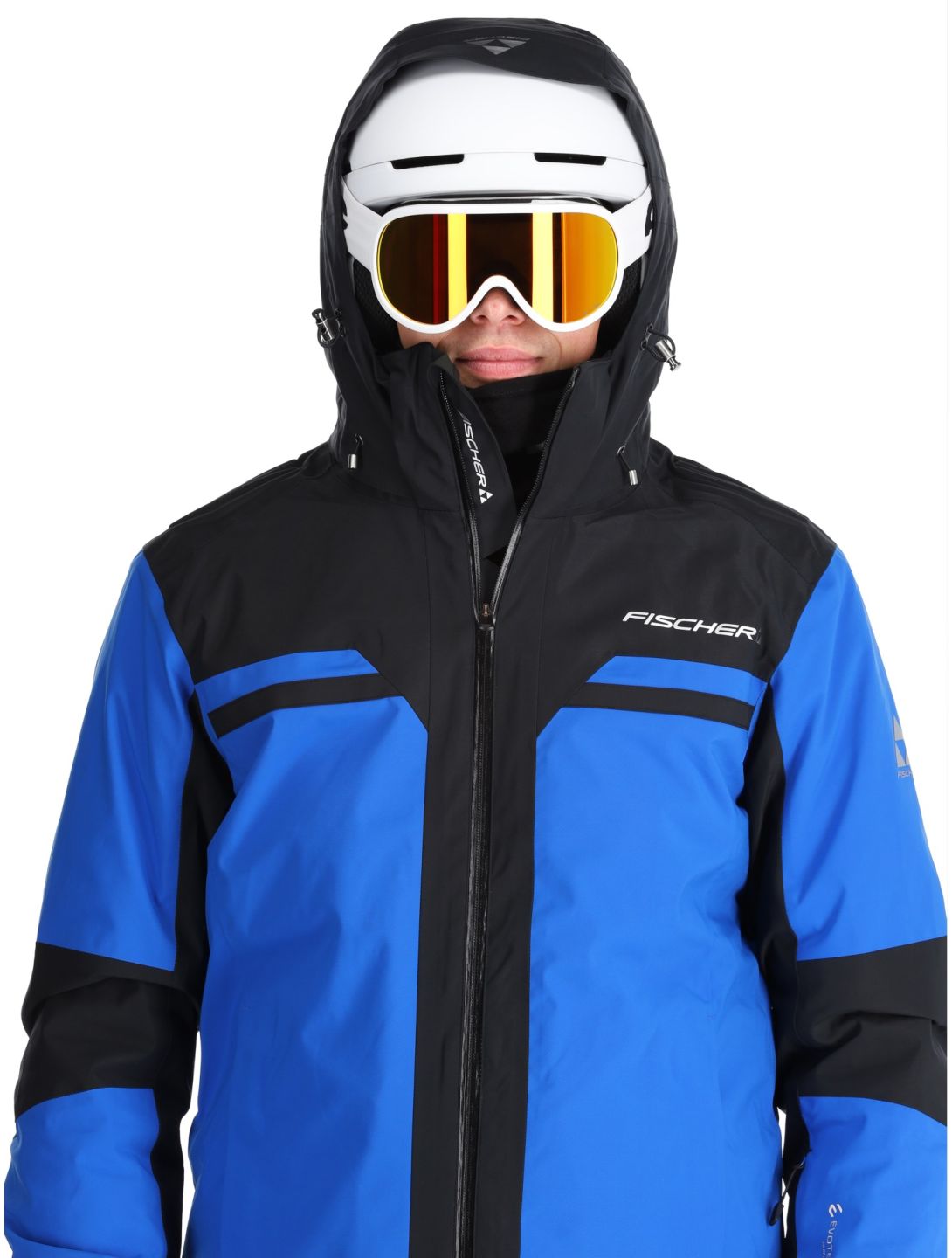 Fischer, Cascade ski jacket men O.Blue-O.Blue-Black 