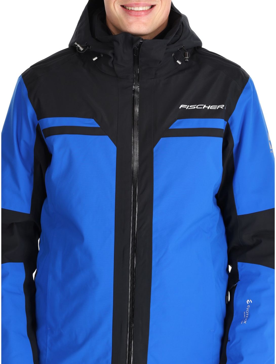 Fischer, Cascade ski jacket men O.Blue-O.Blue-Black 