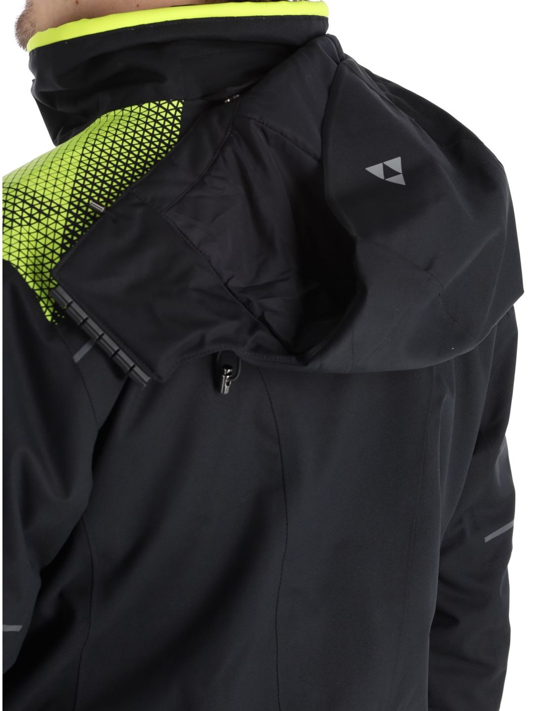 Fischer, RC4 ski jacket men Black black 