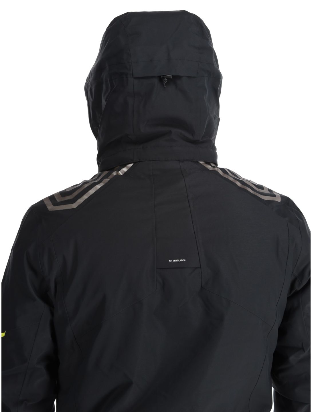 Fischer, RC4 ski jacket men Black black 