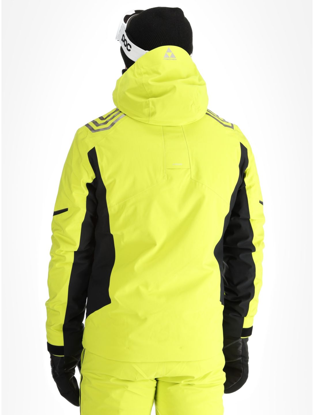 Fischer, RC4 ski jacket men Fischer Yellow yellow 