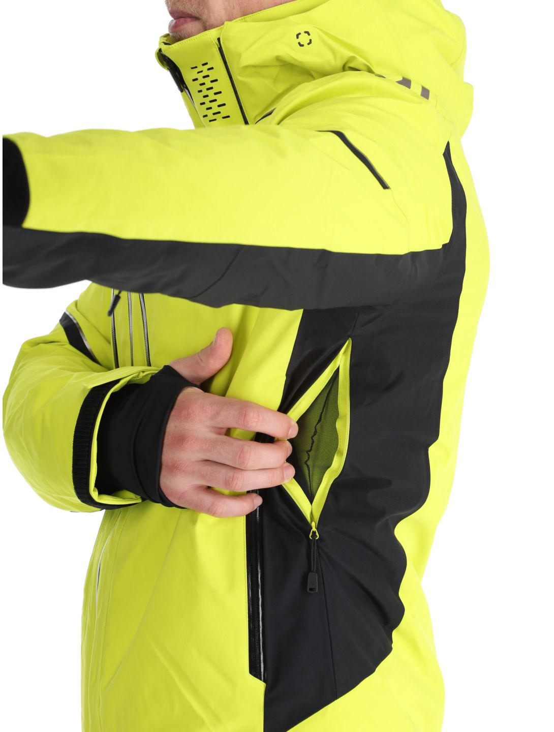 Fischer, RC4 ski jacket men Fischer Yellow yellow 