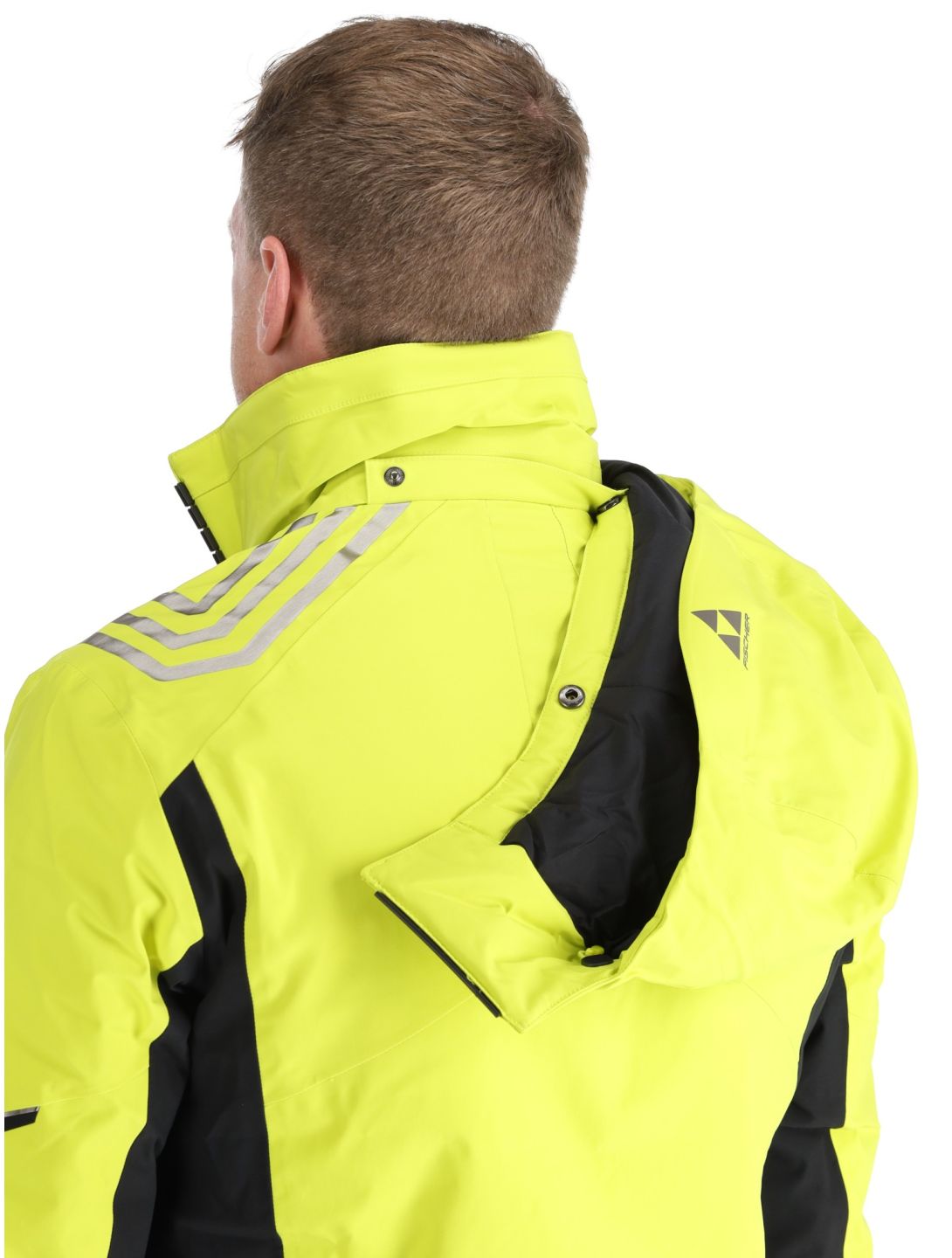 Fischer, RC4 ski jacket men Fischer Yellow yellow 