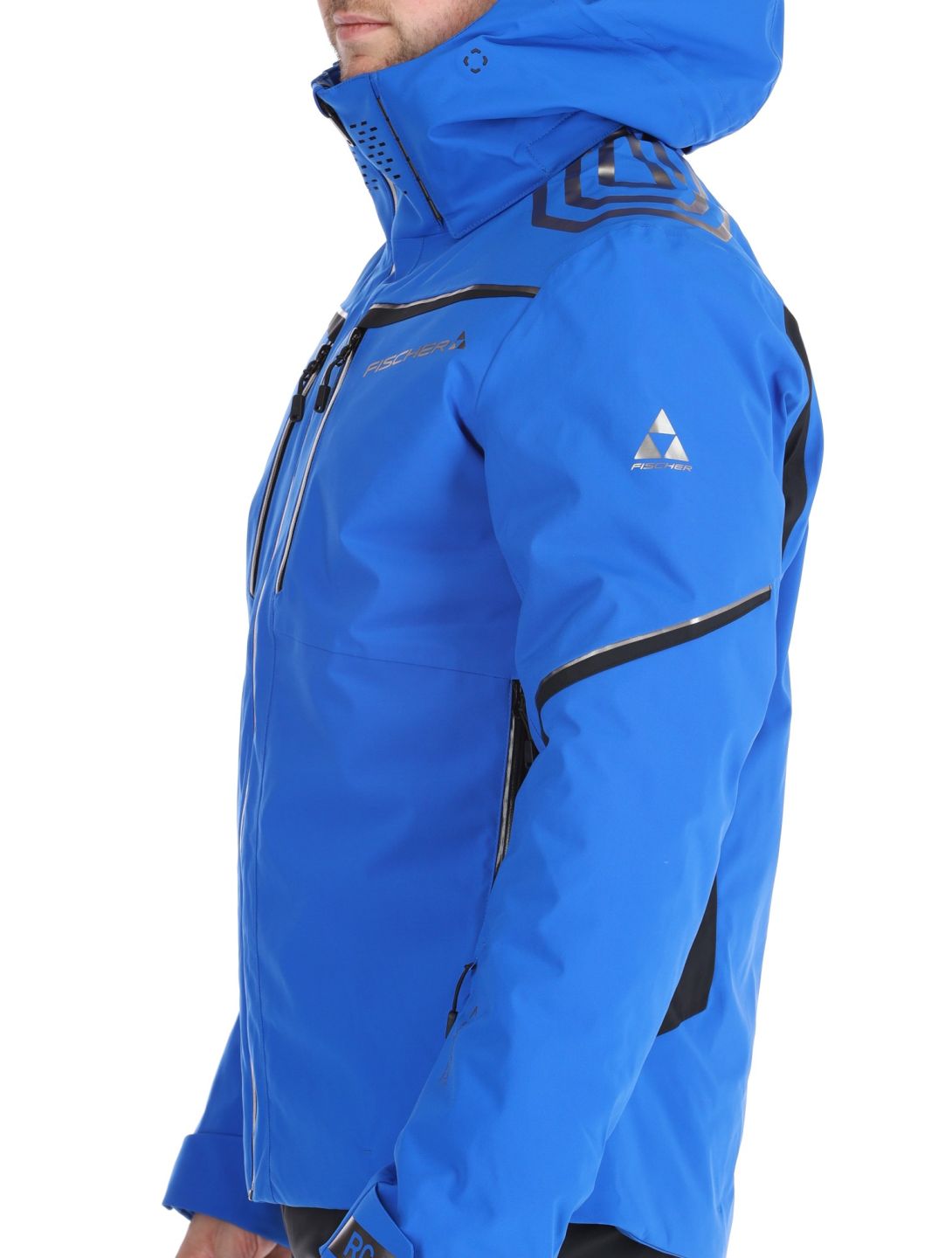 Fischer, RC4 ski jacket men Prince Blue blue 