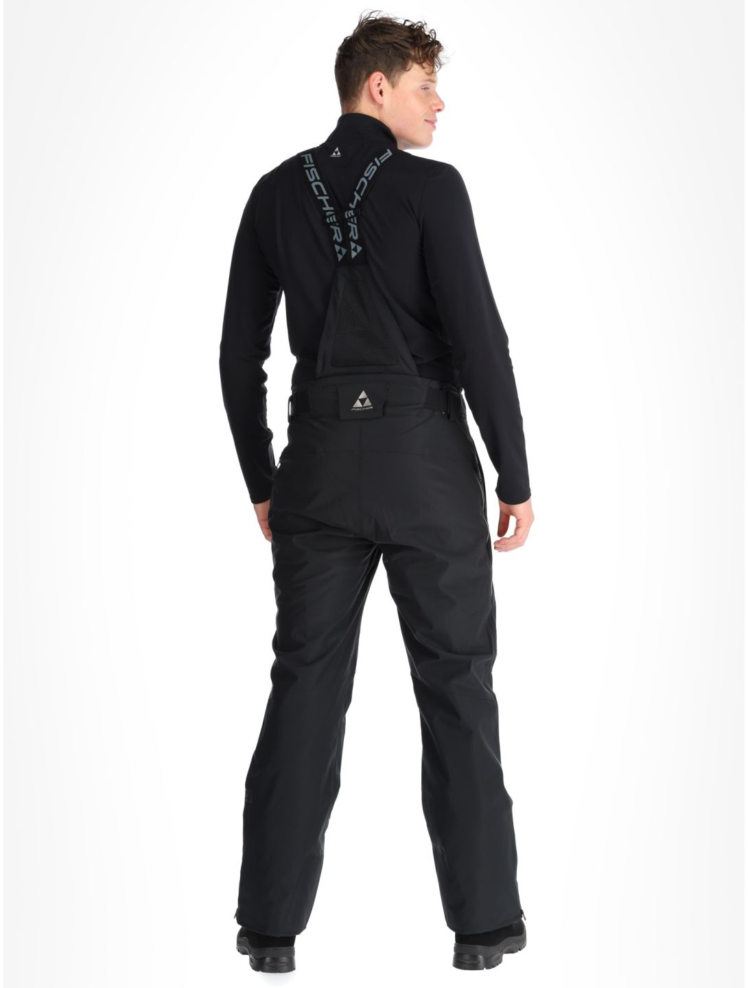 Fischer, RC4 ski pants men Black black 