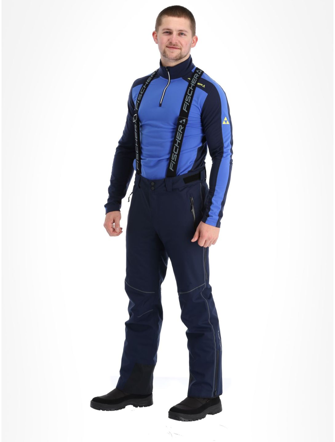 Fischer, RC4 ski pants men Dark Navy blue 