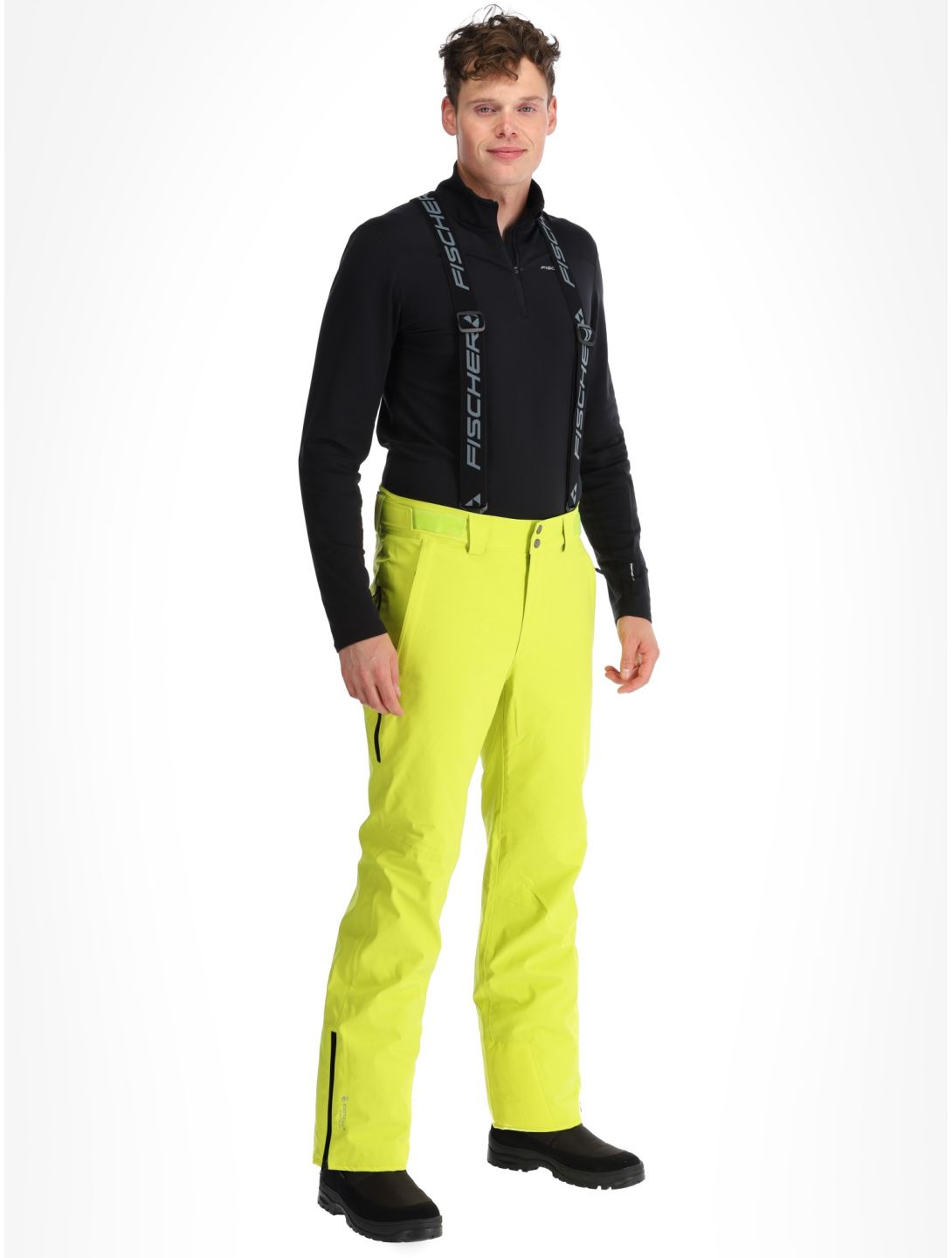 Fischer, RC4 ski pants men Fischer Yellow yellow 