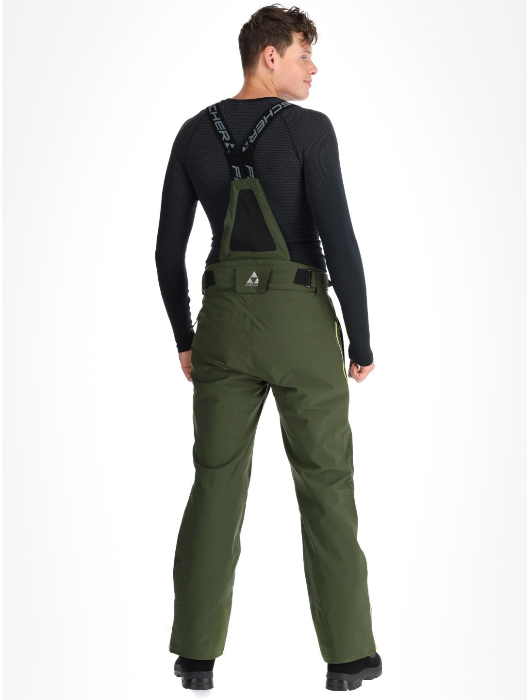 Fischer, RC4 ski pants men Rifle Green green 