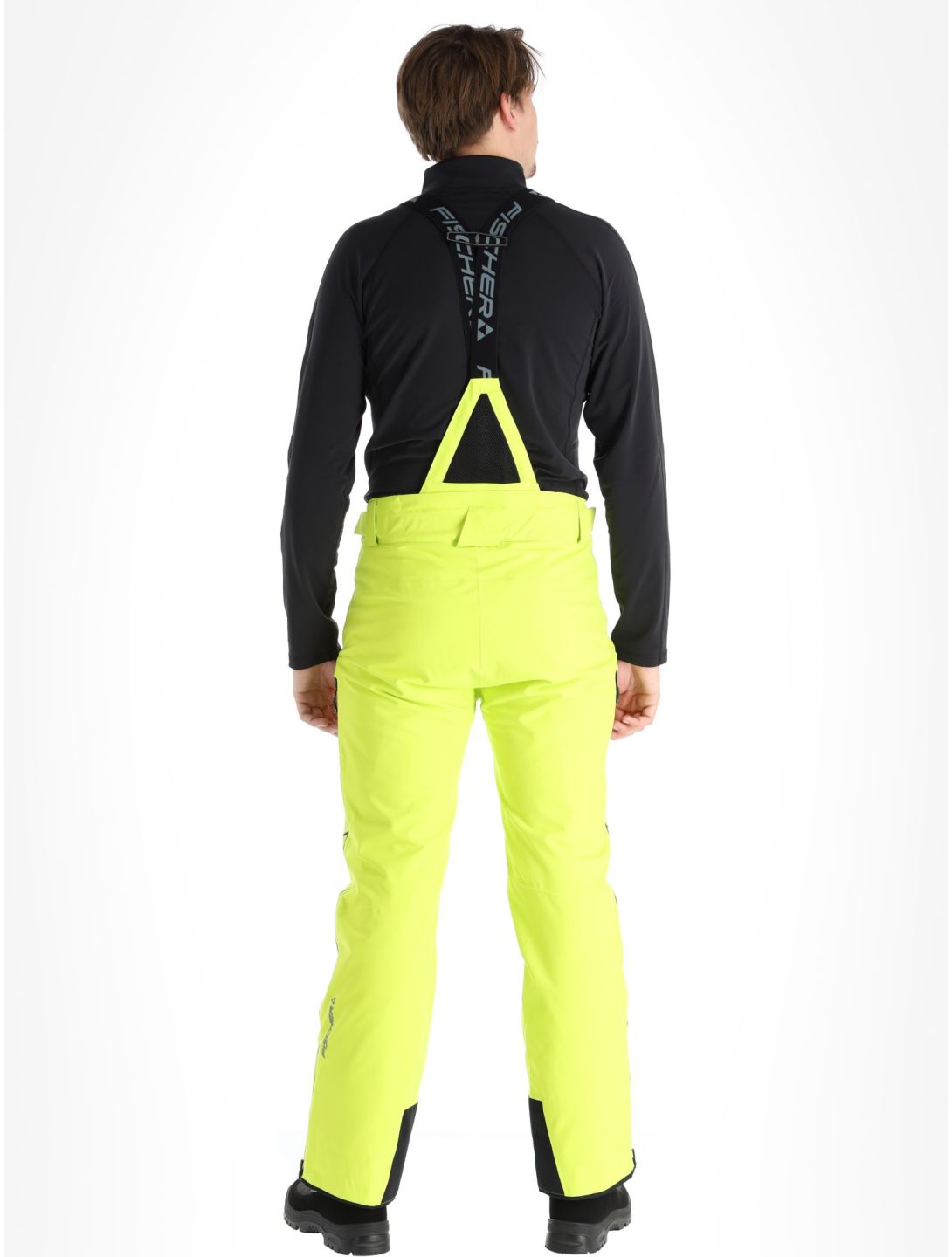 Fischer, RC4 ski pants men Yellow yellow 