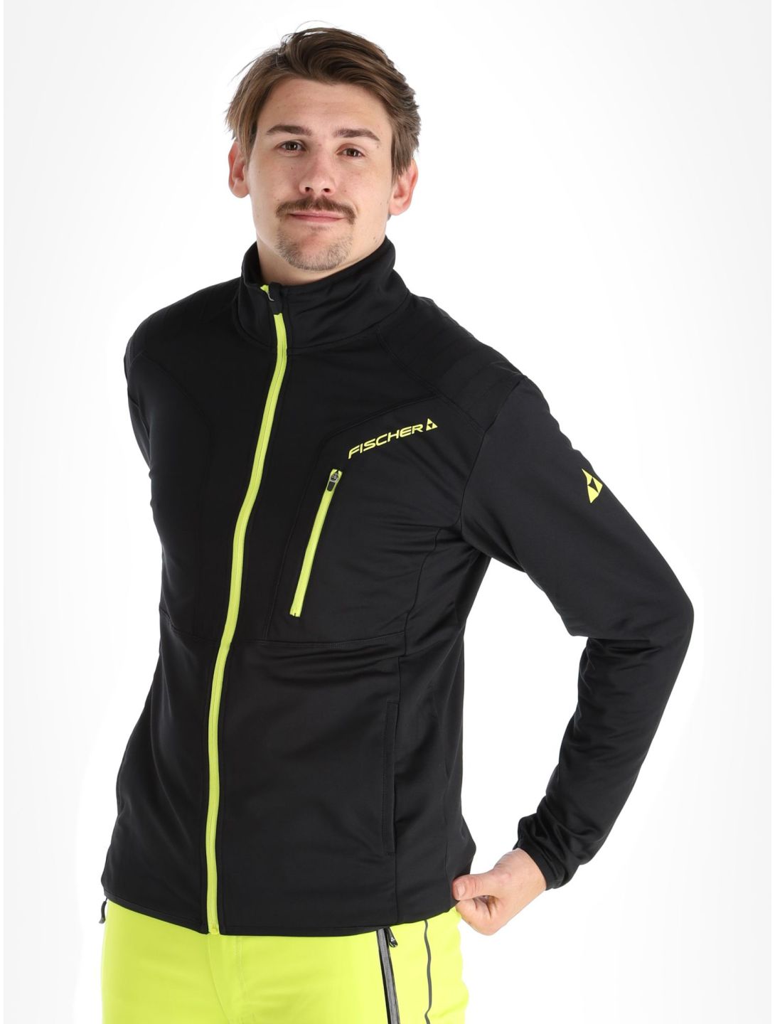 Fischer, Sellrain jacket men Black black 