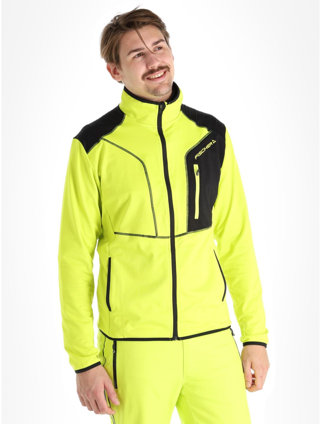 Fischer, Sellrain jacket men Yellow yellow 