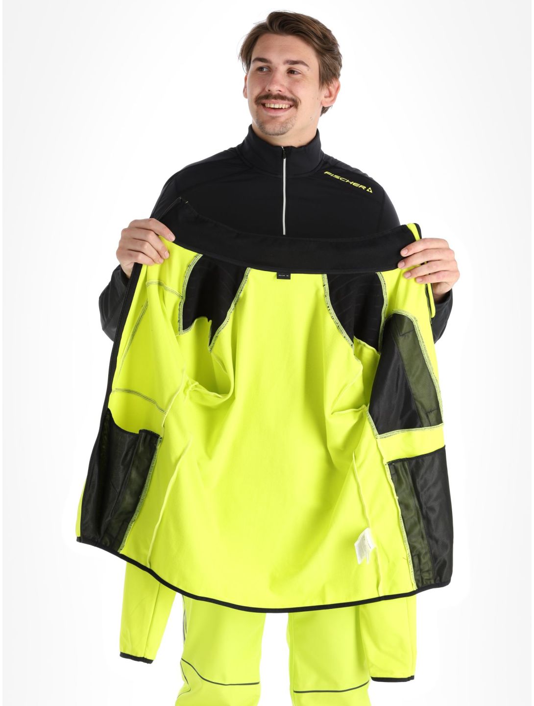 Fischer, Sellrain jacket men Yellow yellow 