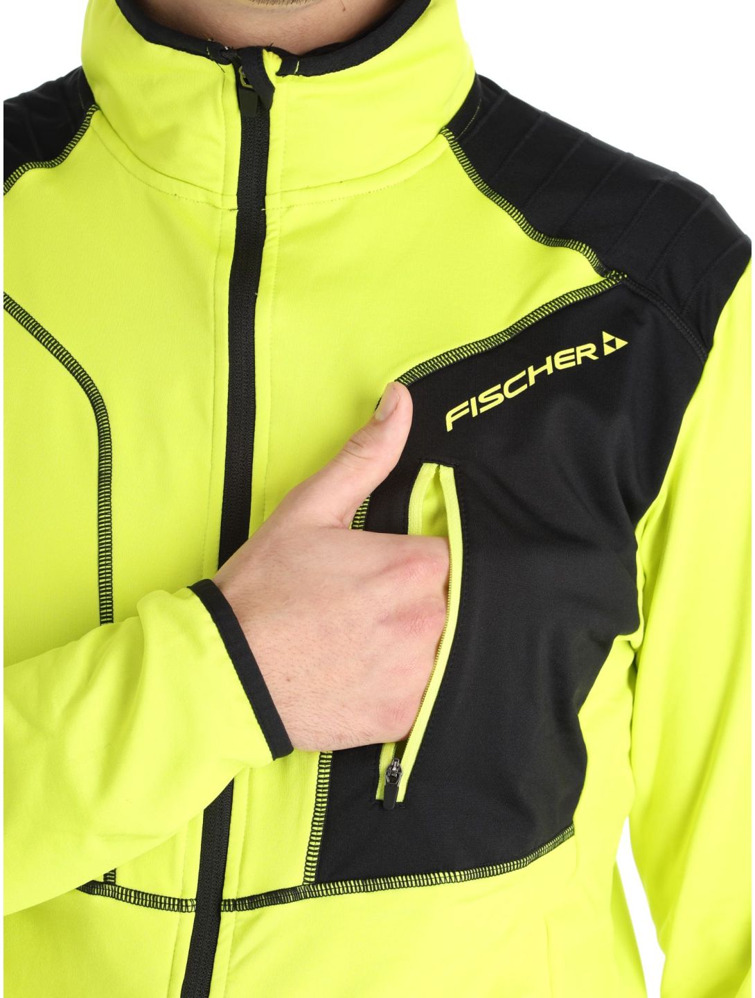 Fischer, Sellrain jacket men Yellow yellow 