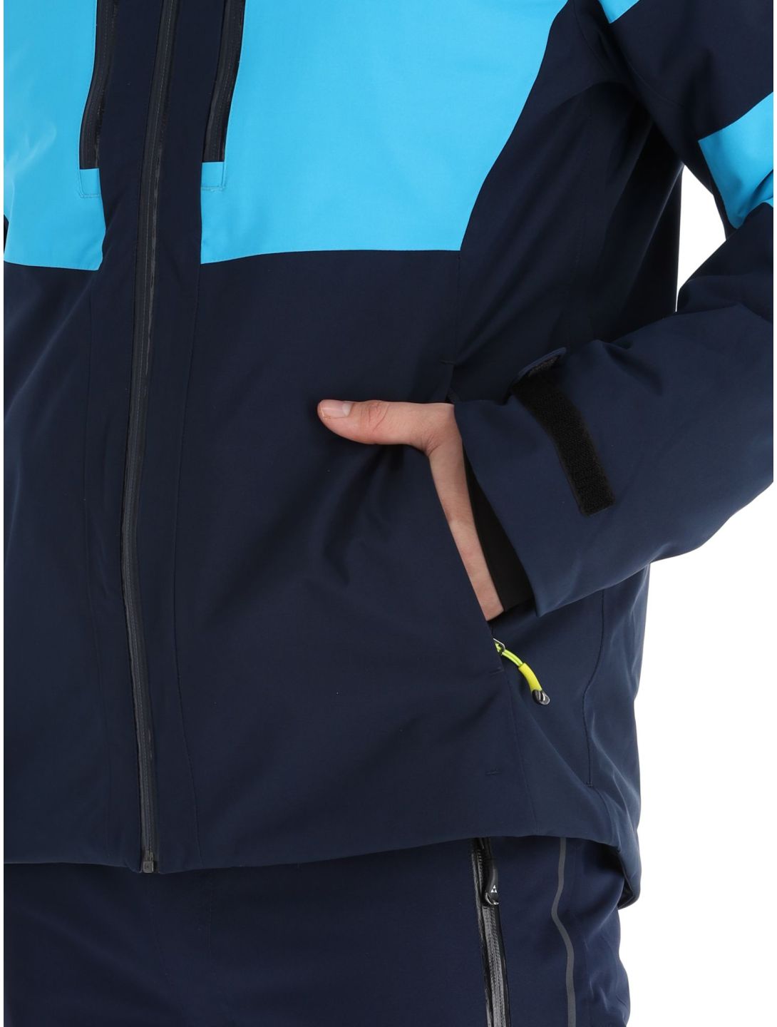 Fischer, Semmering ski jacket men Blue Marine blue 