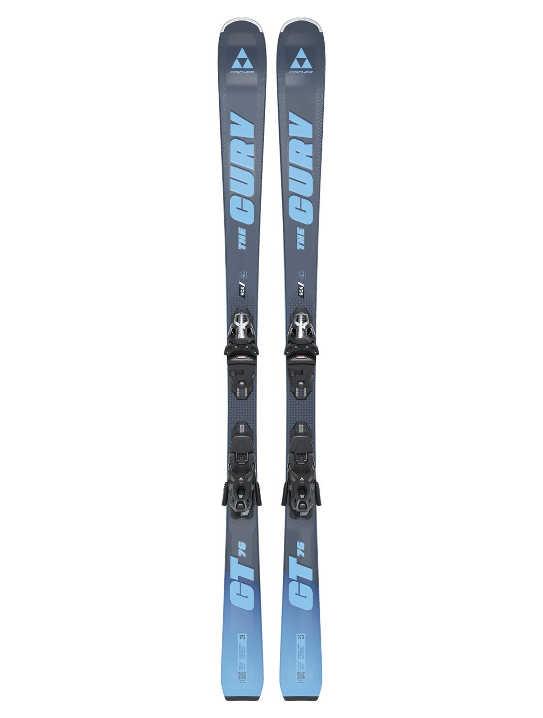 Fischer, The Curv Gt 76 TPR + RSW 10 PR (2024-2025) skis unisex 