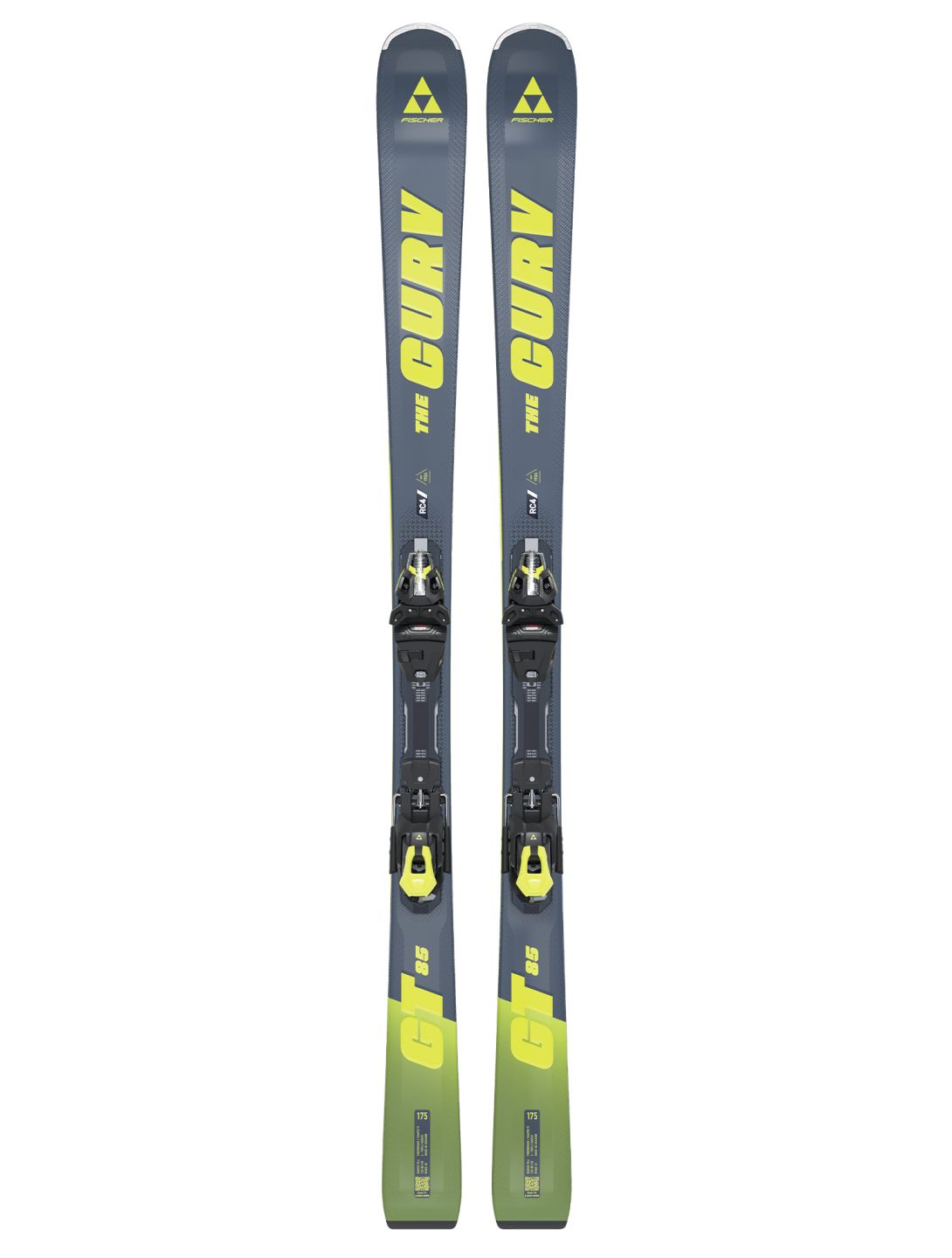 Fischer, The Curv Gt 85 Mt + RSW 12 PR (2024-2025) skis unisex 