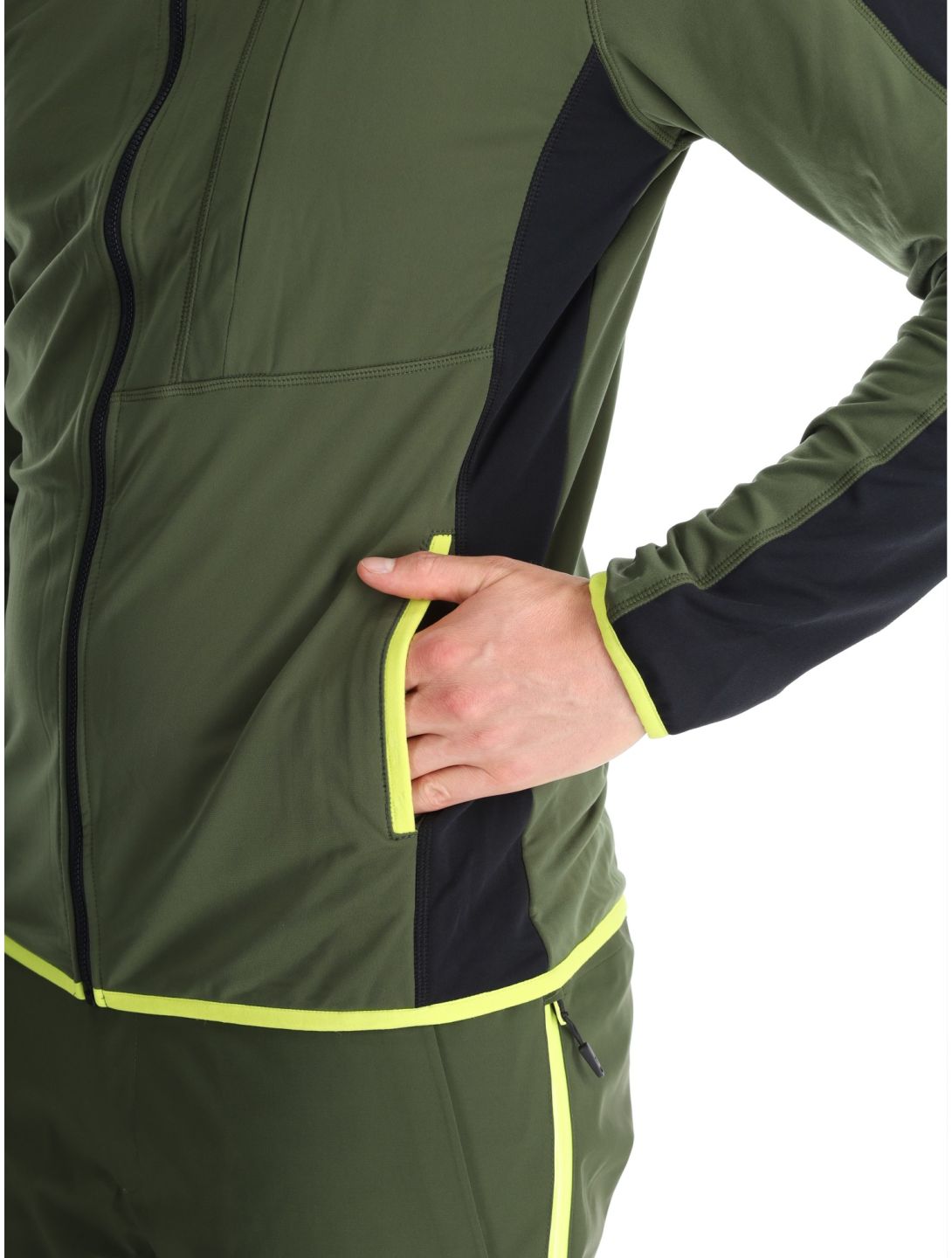 Fischer, Up Flex jacket men Rifle Green green 