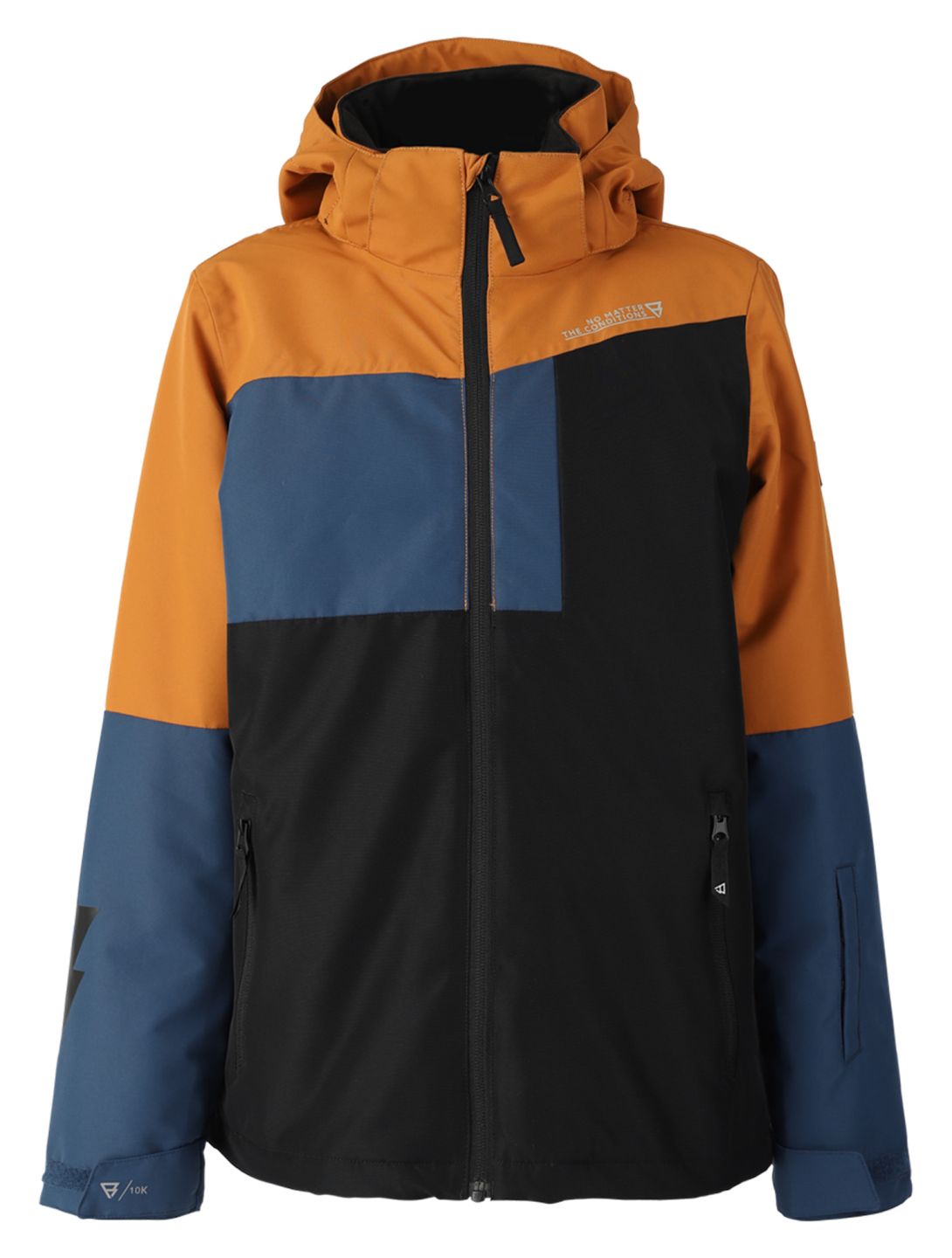 Brunotti Flynnery ski jacket kids Black black blue brown