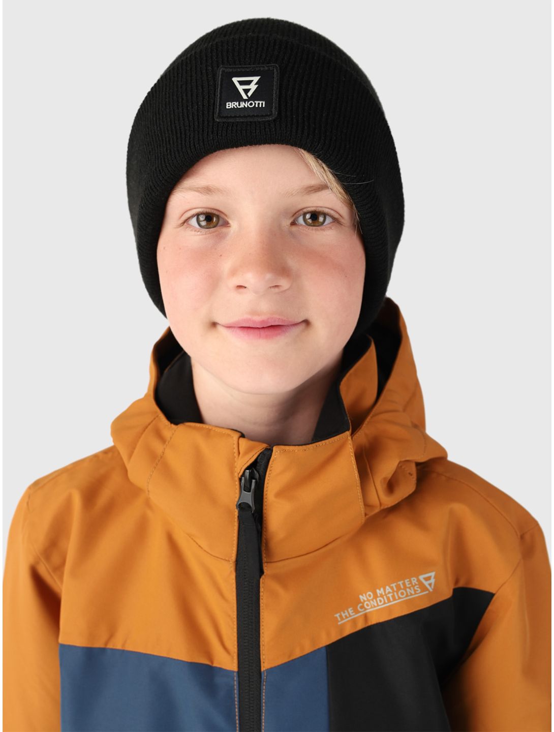 Brunotti Flynnery ski jacket kids Black black blue brown