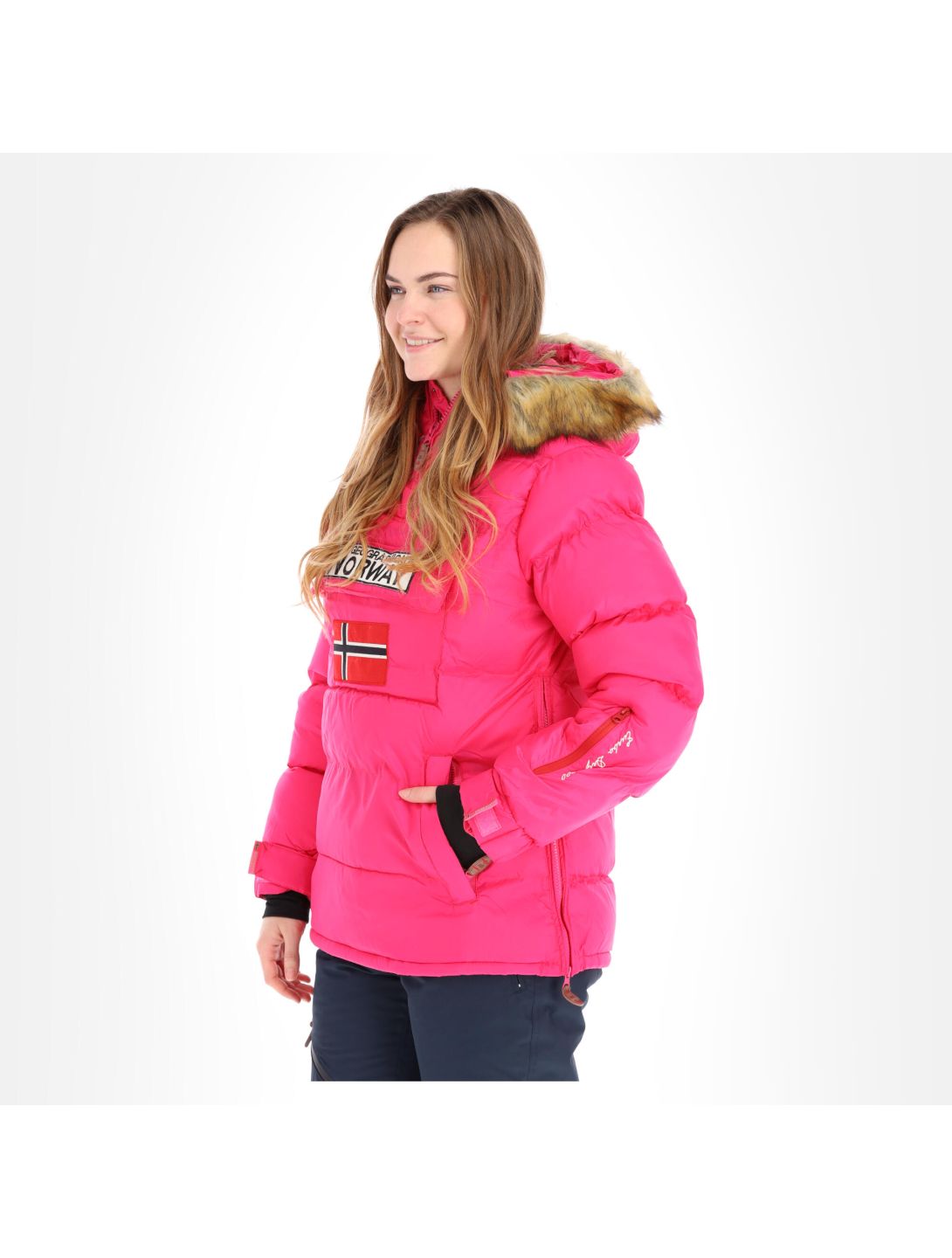 Geographical Norway, Belancolie 001 ski jacket women flashy pink 