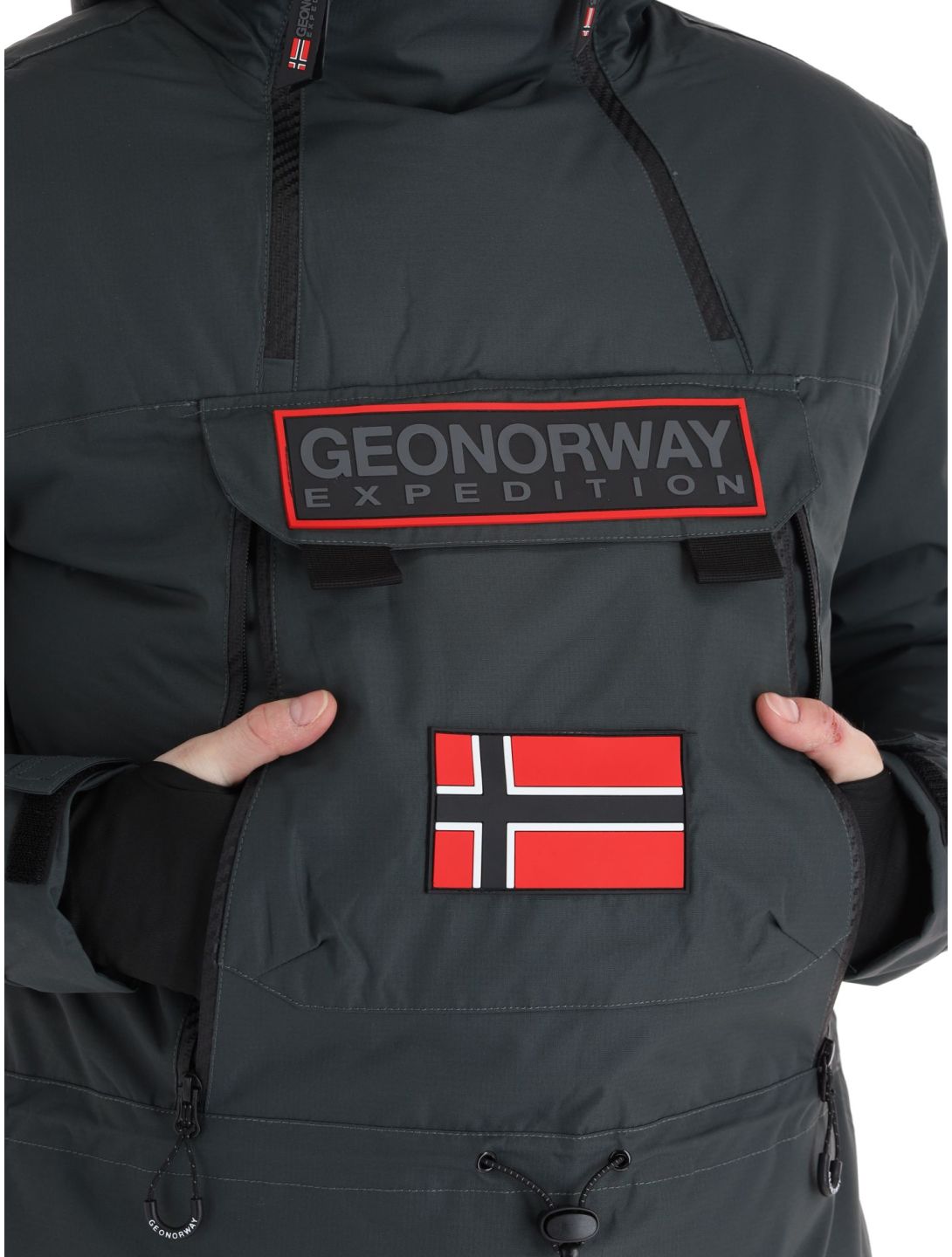 Geographical Norway, Benyamine ski jacket men Dark Grey grey 