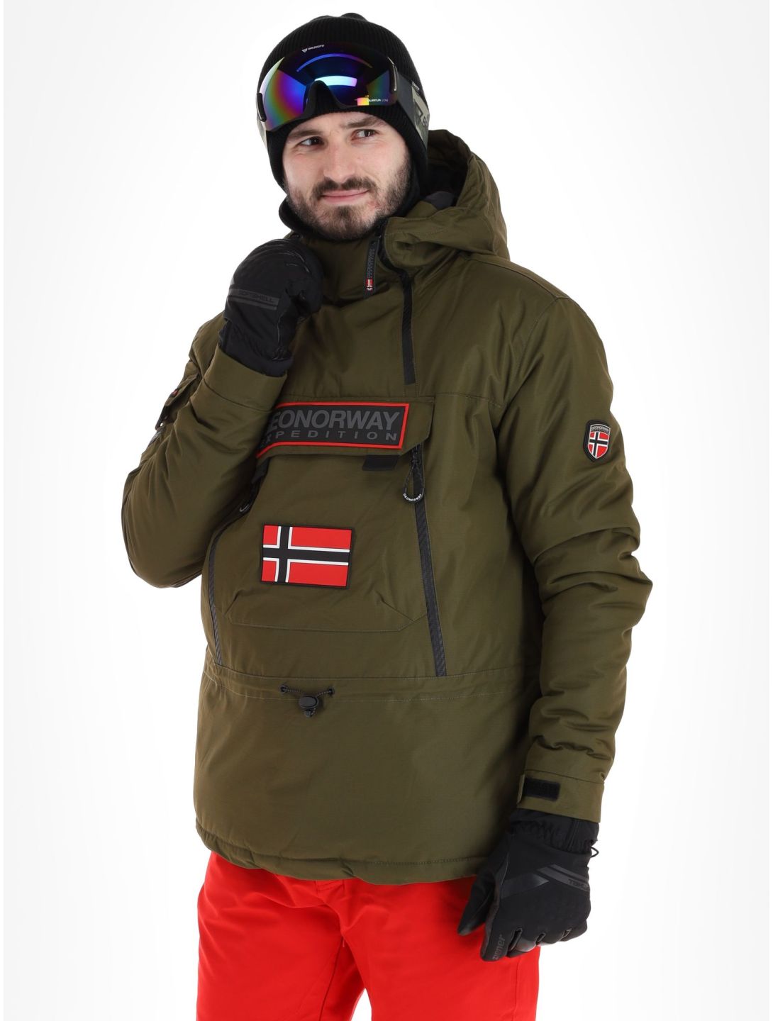 Geographical Norway, Benyamine ski jacket men Kaki green 