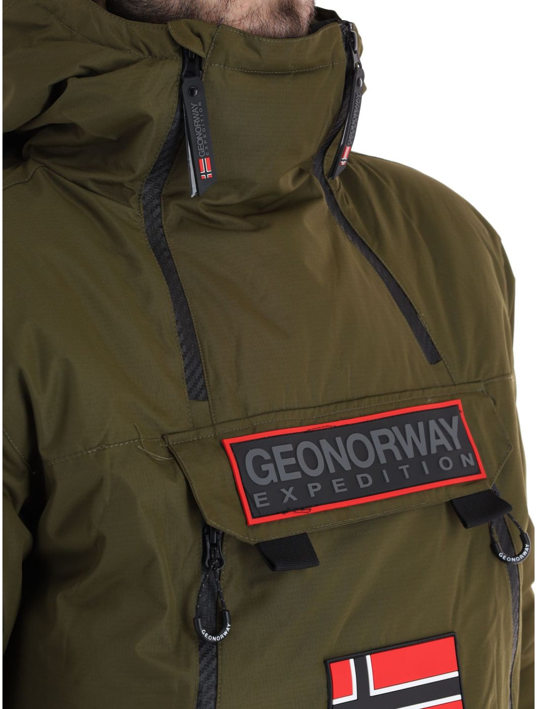 Geographical Norway, Benyamine ski jacket men Kaki green 