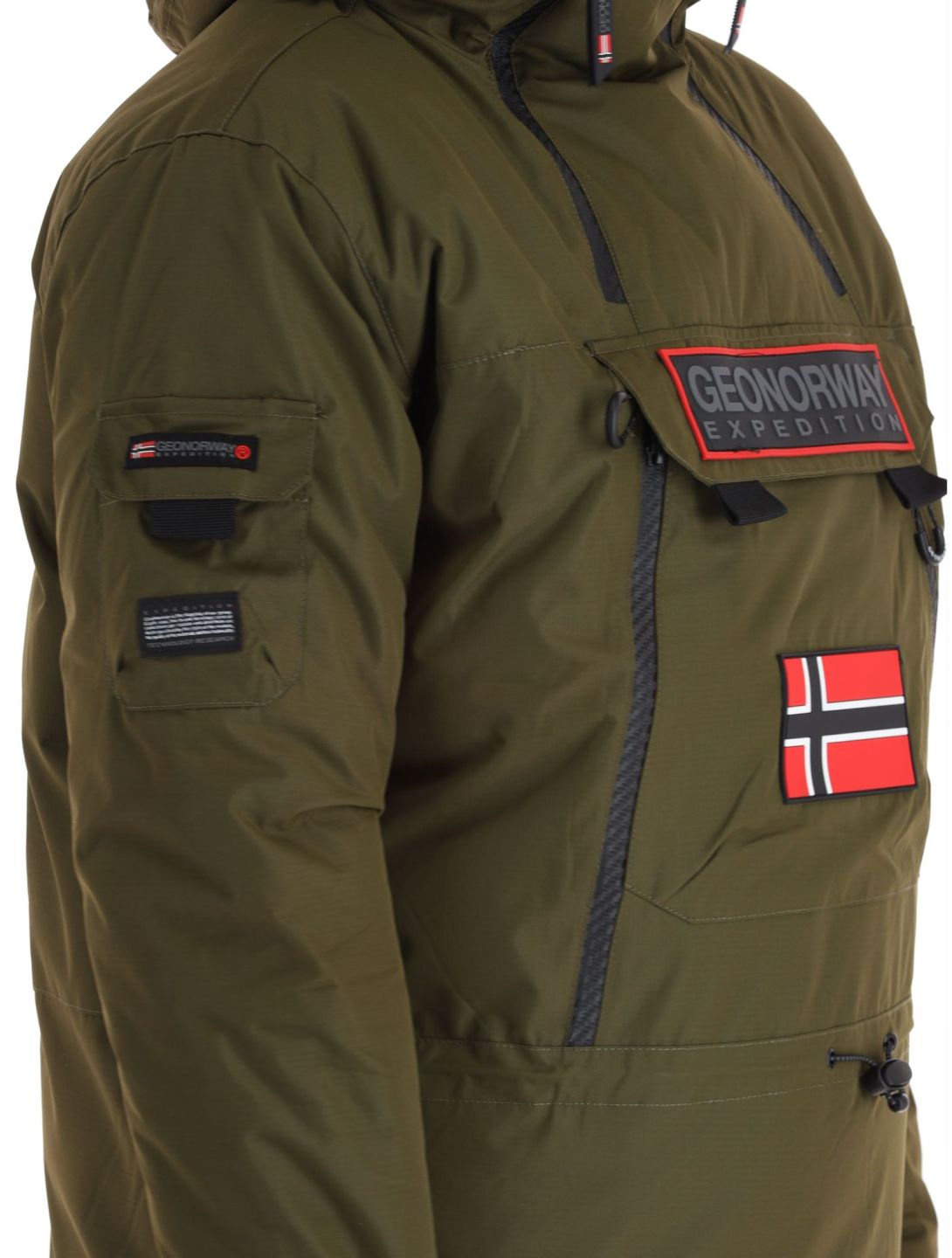 Geographical Norway, Benyamine ski jacket men Kaki green 