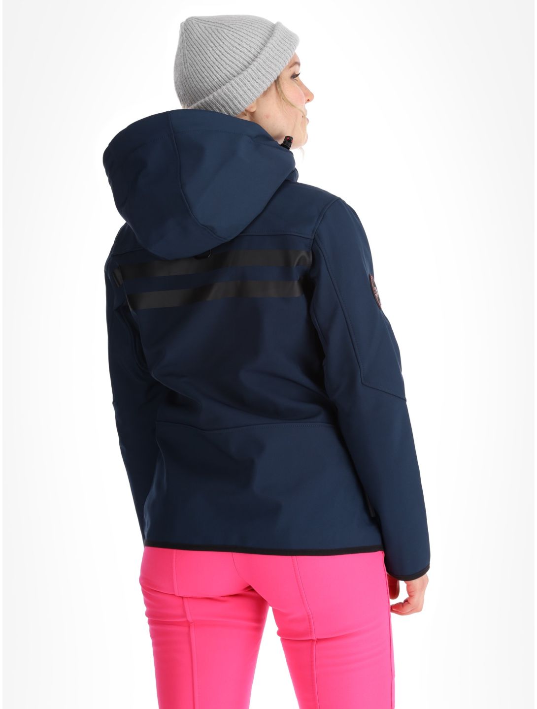 Geographical Norway, Reine softshell ski jacket women Navy / Pink blue, pink 