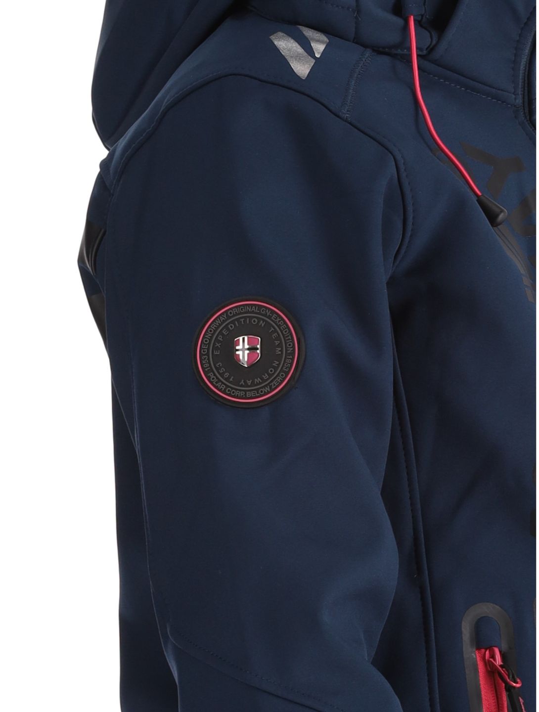 Geographical Norway, Reine softshell ski jacket women Navy / Pink blue, pink 